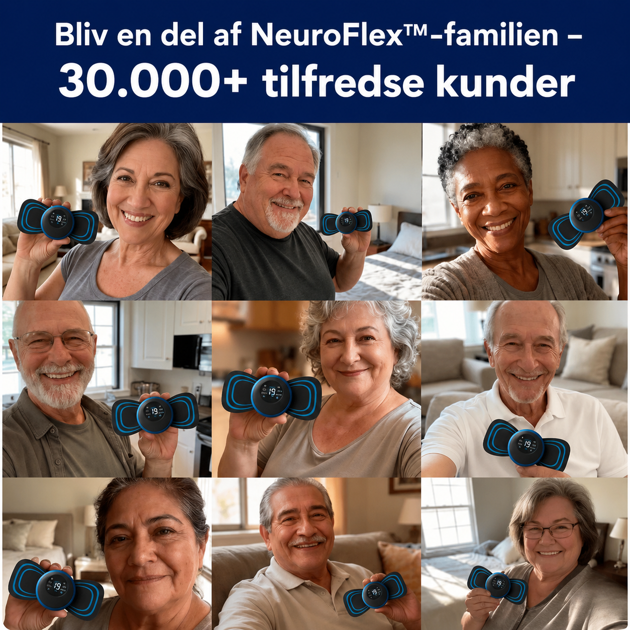 NeuroFlex™ – Avanceret NMES-teknologi til daglig lindring