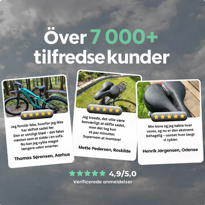 Sadelux™ - Avanceret Sadelpude til Maksimal Komfort