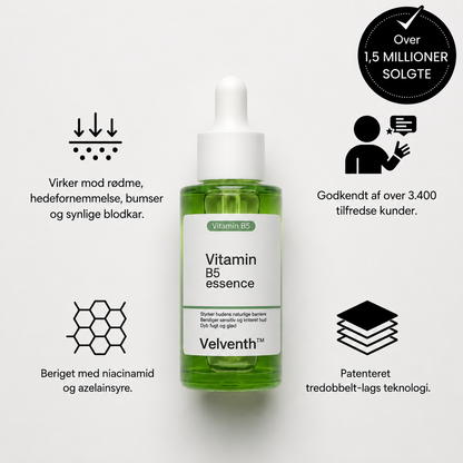 Velventh™ – Det beroligende serum mod rødme og irritation