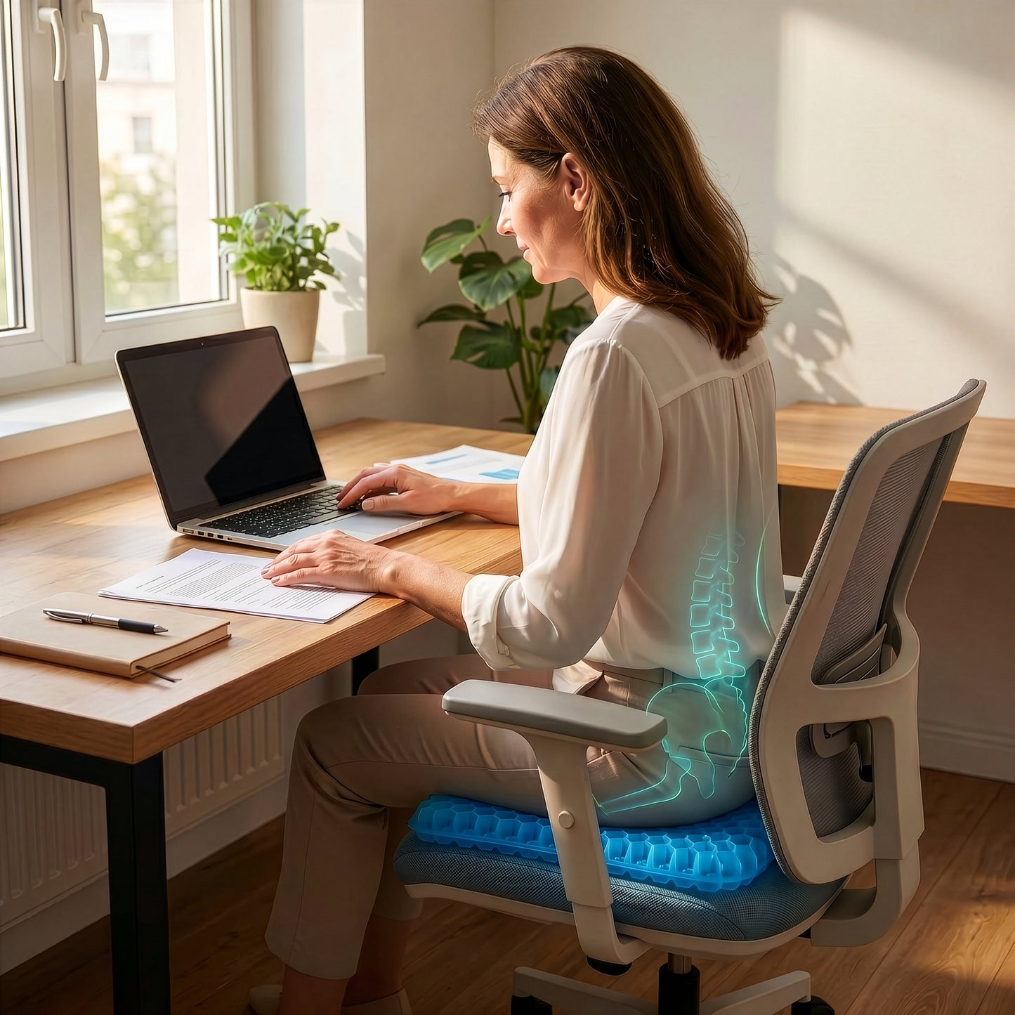 CloudSeat™ – Ergonomisk Gel Sædepude