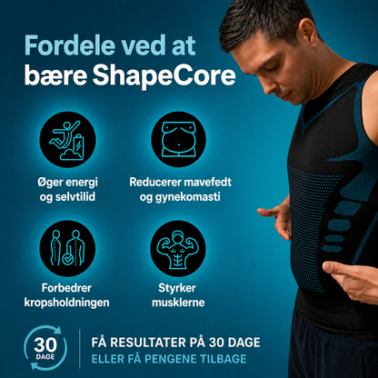 ShapeCore™ -  Endelig fri for bekymringer om din mave – hver dag