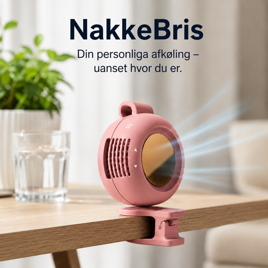 NakkeBris™ - Din personlige afkøling – uanset hvor du er