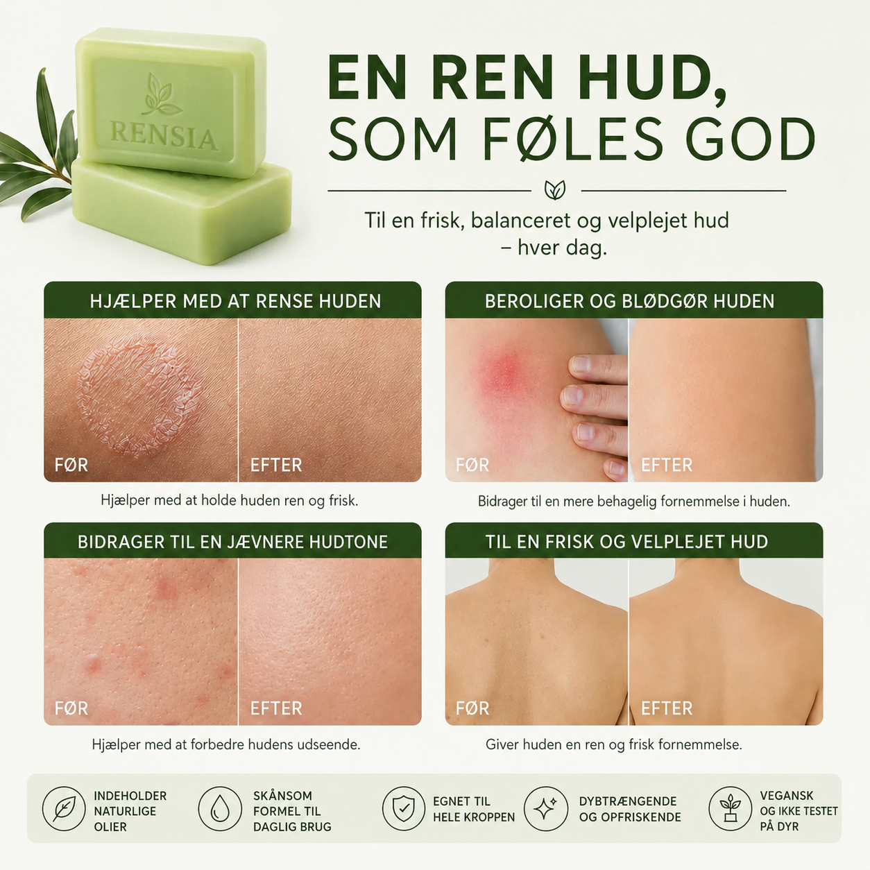 RENSIA™ Purify Bar - Renere hud, hver dag.
