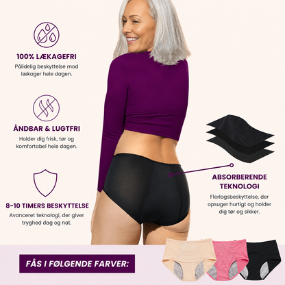 FemDry™ - Lækagesikre trusser (5-Pak)
