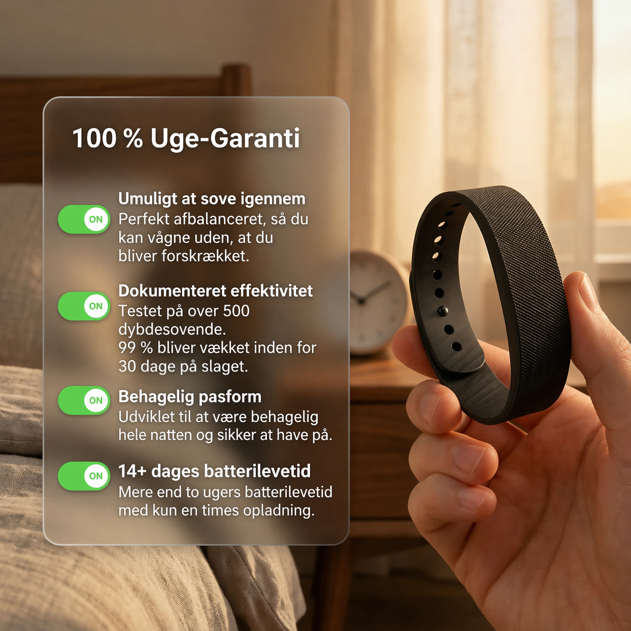 Vågnix™ – Perfekt til tunge sovende