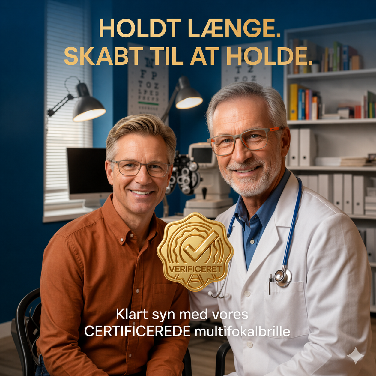 Optivio™ Adaptiv progressive brille + brilleetui: Sikr dig 1+1 GRATIS nu!