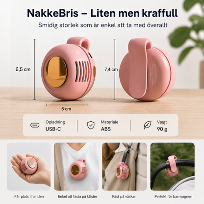 NakkeBris™ - Din personlige afkøling – uanset hvor du er