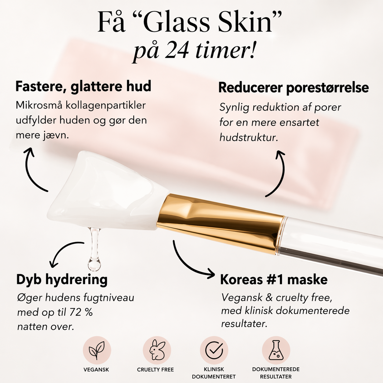 NattGlow™ - Koreansk kollagenmaske