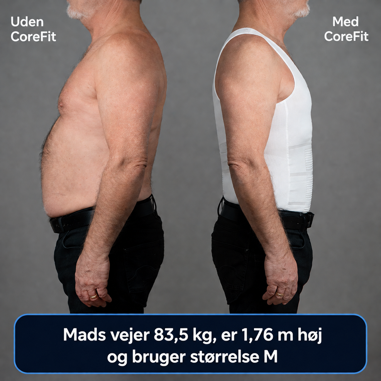 CoreFit™ - Straks slankere. Mærkbart mere selvsikker.
