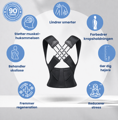 Ryglin™ – Usynlig holdningskorrigerer til daglig brug