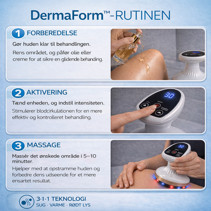 DermaForm™ | Reducér Synlig Cellulite Hjemme på 10 Minutter
