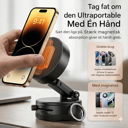 DriveGrip™ – Magnetisk Mobilholder med Ekstremt Stærkt Greb