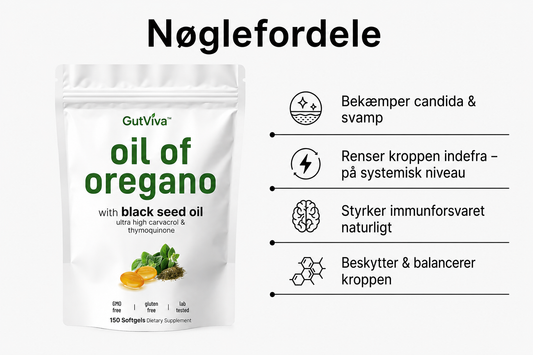 GutViva™ - Oreganoolie med sortkommenolie