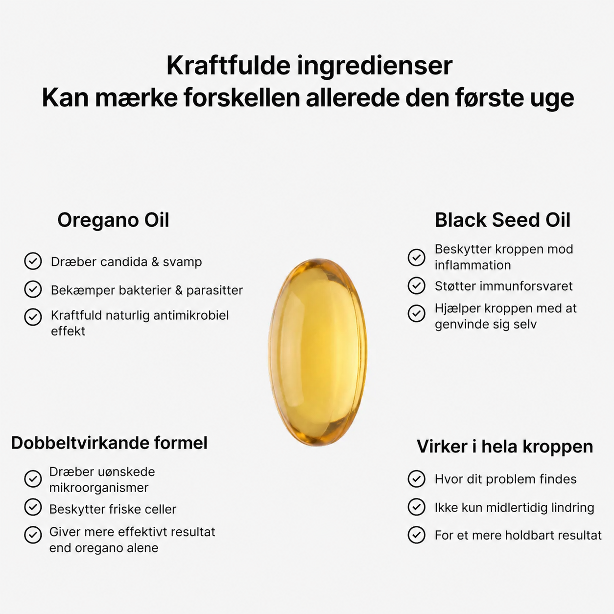 GutViva™ - Oreganoolie med sortkommenolie