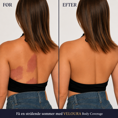 Veloura™ Body Veil - Vandfast Kropsmakeup med Naturlig Dækning