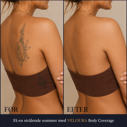 Veloura™ Body Veil - Vandfast Kropsmakeup med Naturlig Dækning