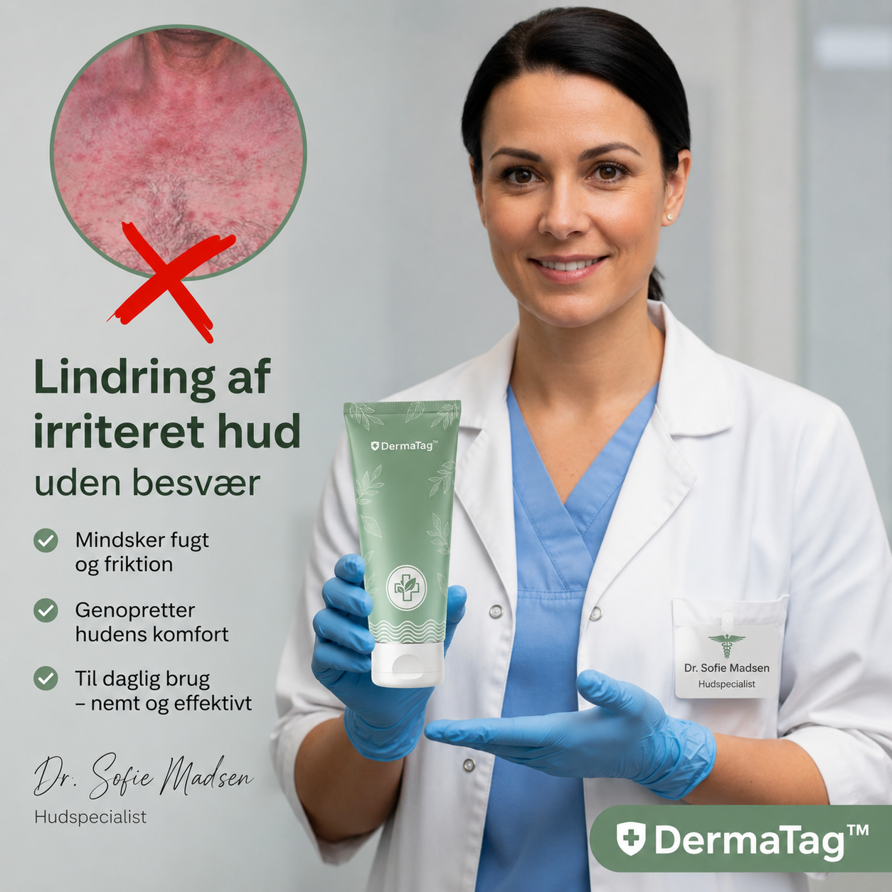 DermaTag™ – Hjælper Med At Reducere Synlige Hudirritationer På Få Dage