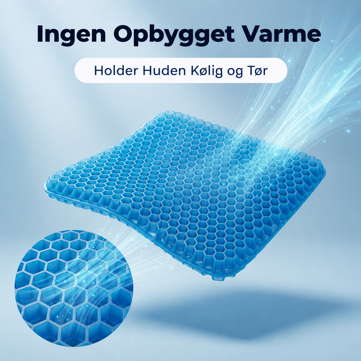 CloudSeat™ – Ergonomisk Gel Sædepude