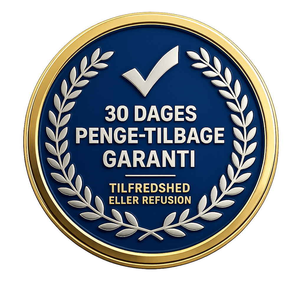 30 dages penge-tilbage-garanti