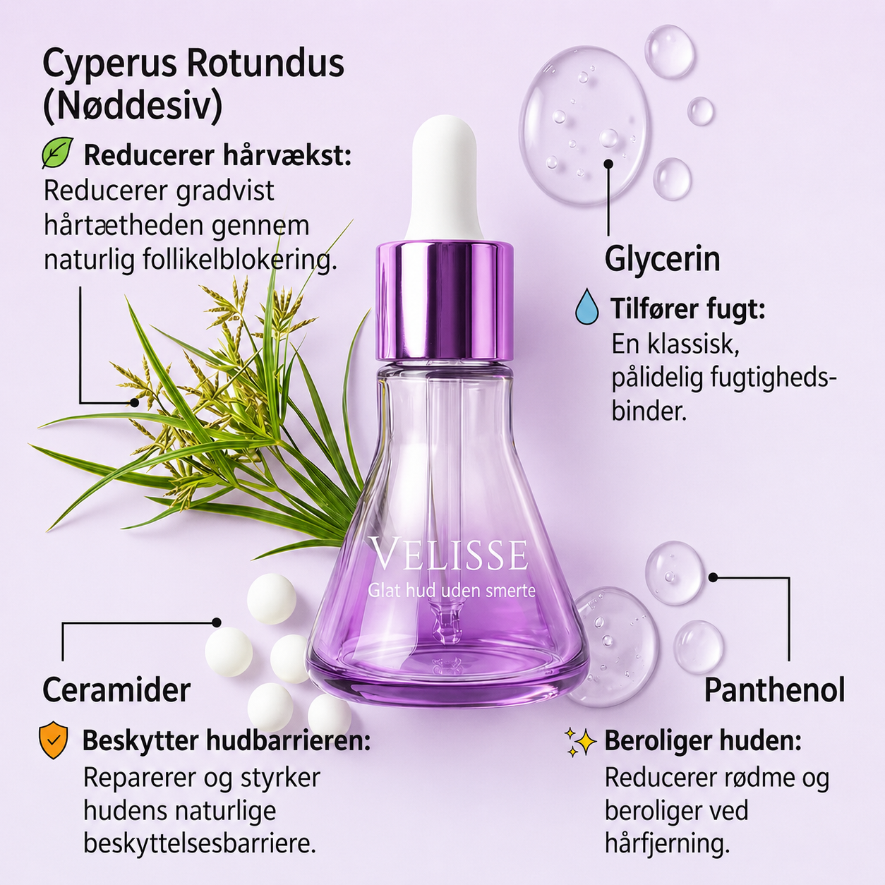 Velisse™ Botanisk Serum Mod Hårvækst