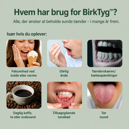 BirkTyg™ – Remineraliserende tyggegummi