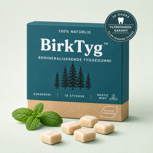BirkTyg™ – Remineraliserende tyggegummi