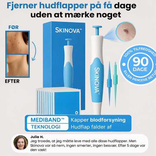 Skinova™ - Slip af med hudvedhæng hurtigt og smertefrit