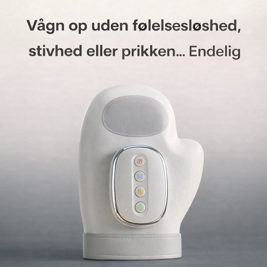HandEase™ Hand Massager  Slip af med stive fingre, prikken og smerter – på få minutter