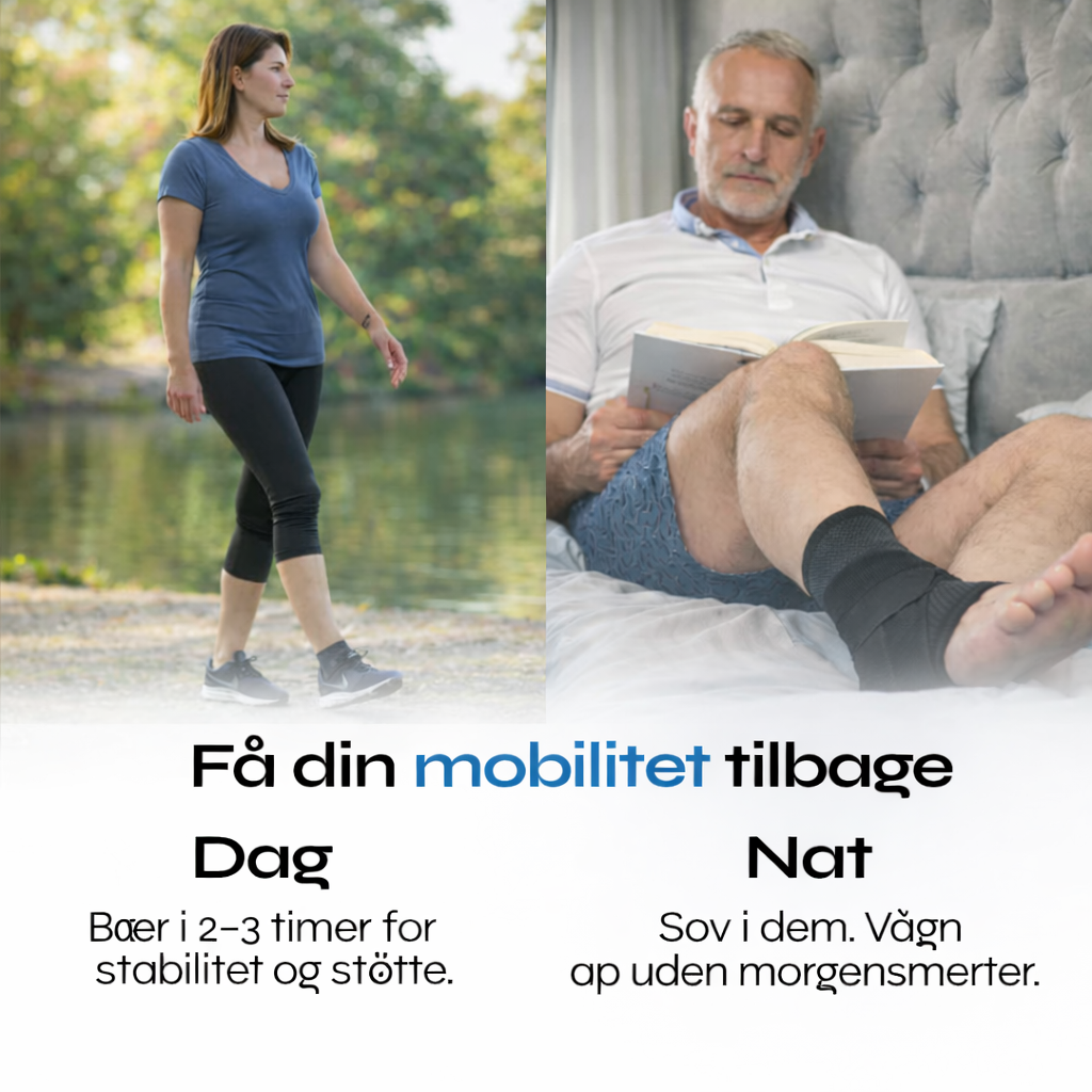 StabiFlex™ Ankelstøtte – Slip Af Med Smerter & Gå Stabilt Igen På Få Dage